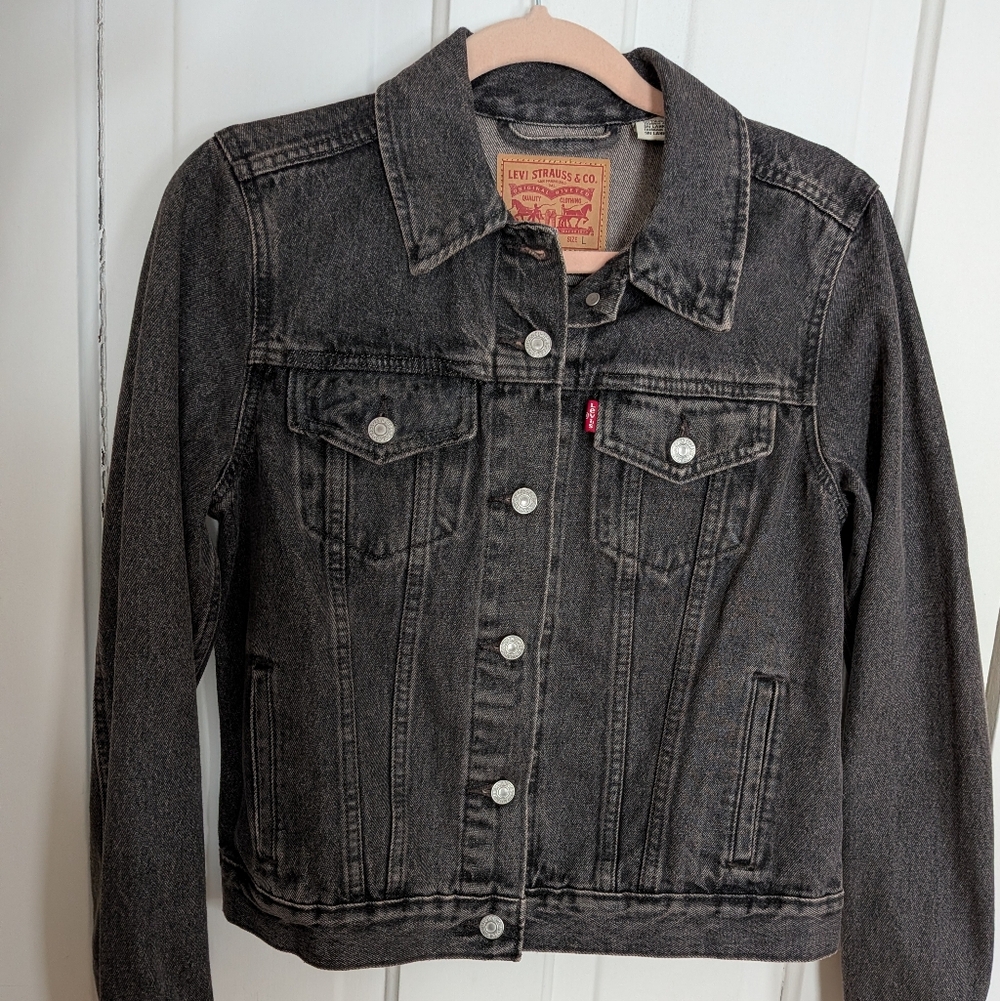 Levi's Women's Black Denim Jacket